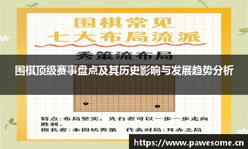 围棋顶级赛事盘点及其历史影响与发展趋势分析